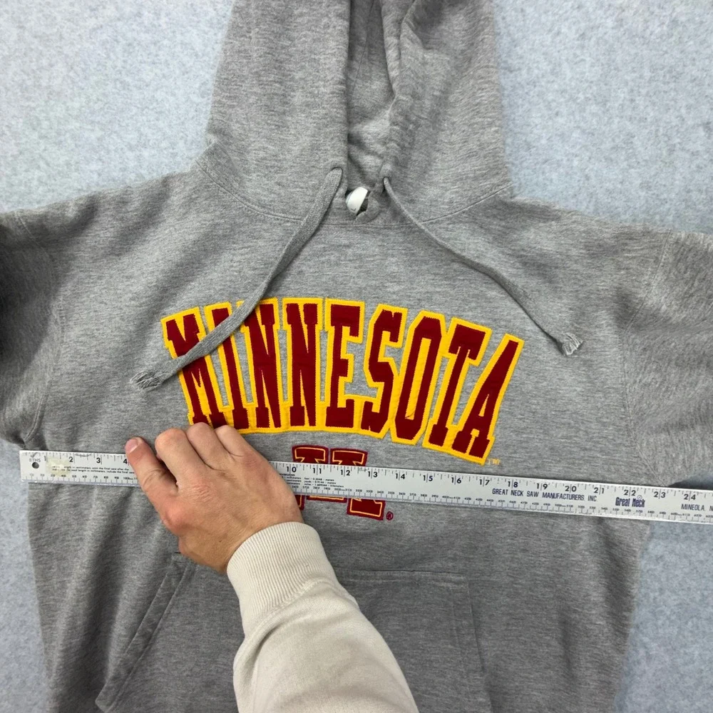 Gear For Sports Minnesota‎ Golden Gophers Hoodie Mens Large Gray NCAA Pullover
